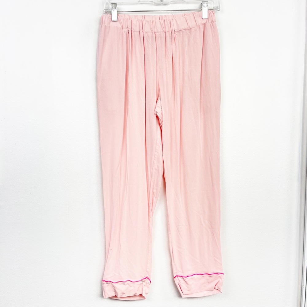 Hatch Maternity Pink Classic Pajama Bottom Size 1